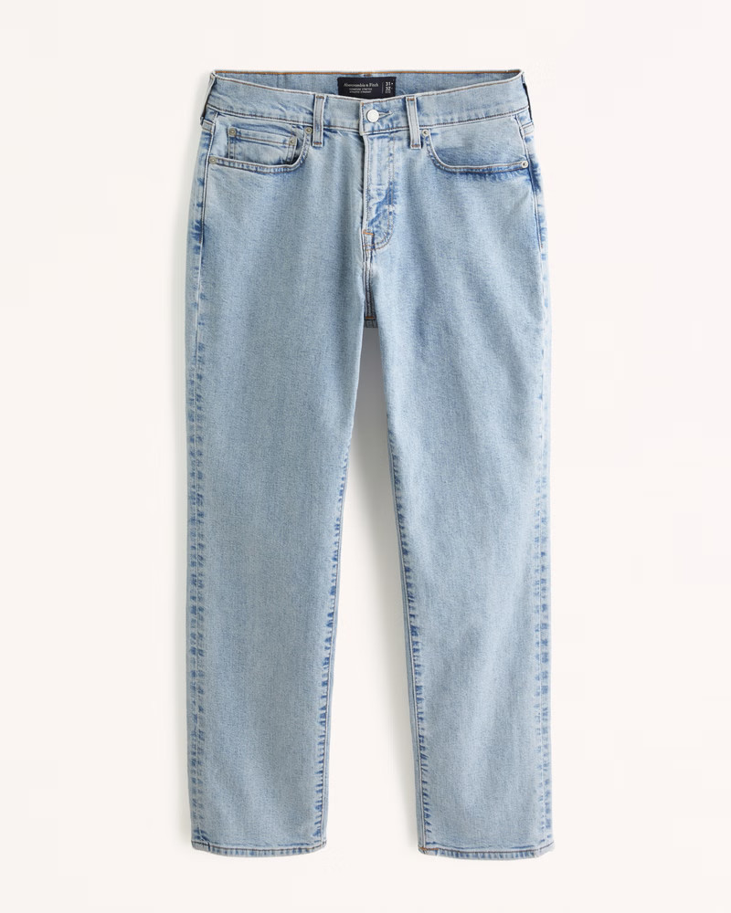 Athletic Straight Jean | Abercrombie & Fitch (US)
