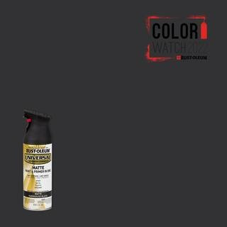 12 oz. All Surface Matte Black Spray Paint and Primer in One (6 Pack) | The Home Depot