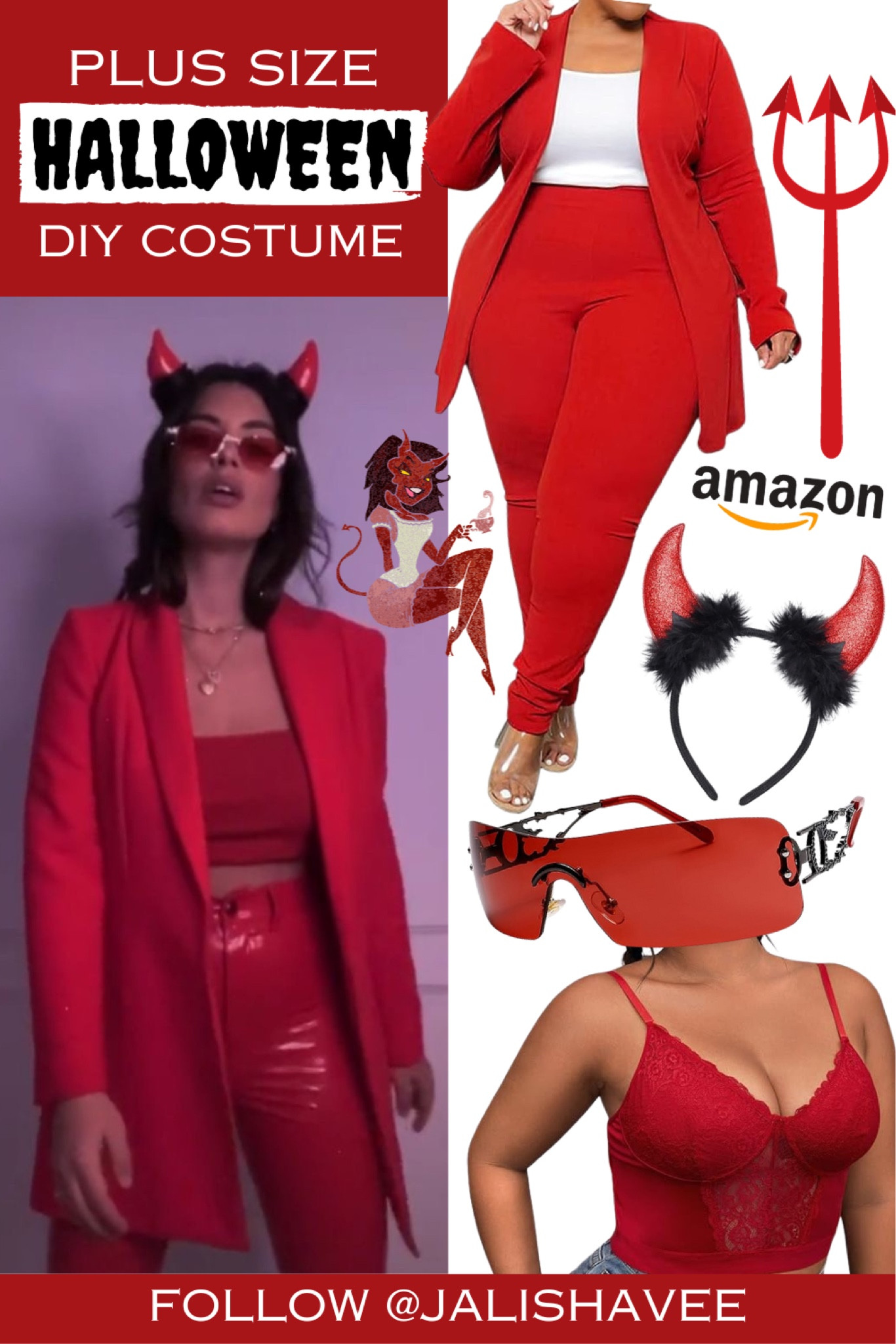 PLUS SIZE HALLOWEEN COSTUME IDEA 2023! 

#LTKmidsize #LTKHalloween #LTKplussize