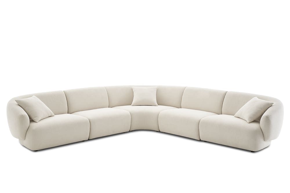 Auburn Performance Fabric Extended L-Shape Sectional Sofa | Castlery | Castlery US