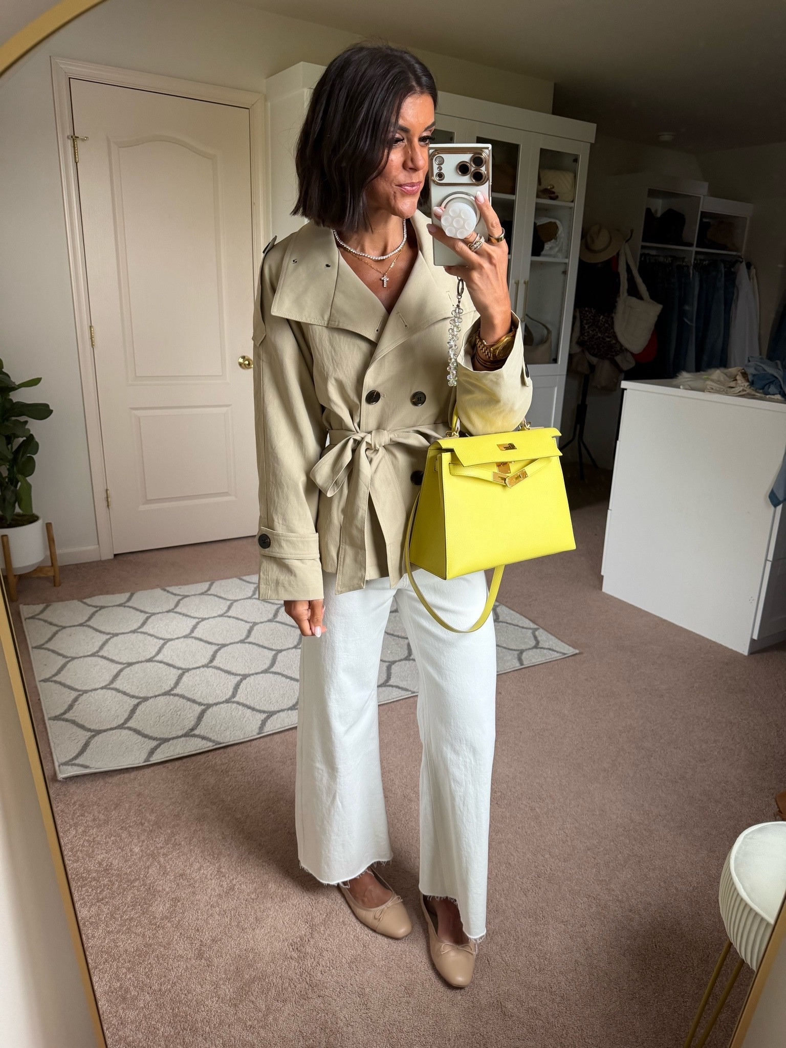 Today’s fit- size small in both trench and jeans

#LTKgrwm #LTKootd #LTKdayinmylife