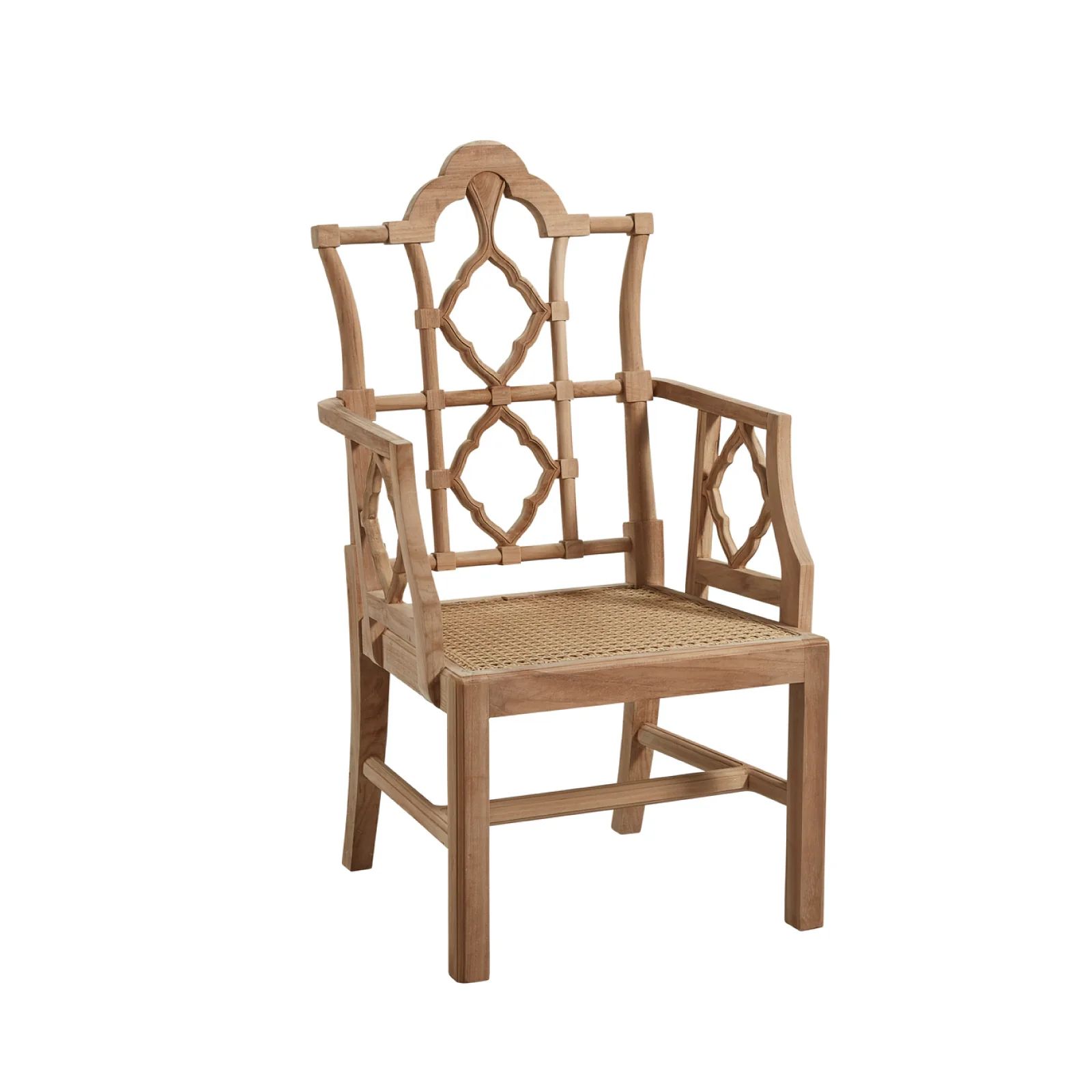 Pair of Fretwork Outdoor Chairs | Brooke and Lou