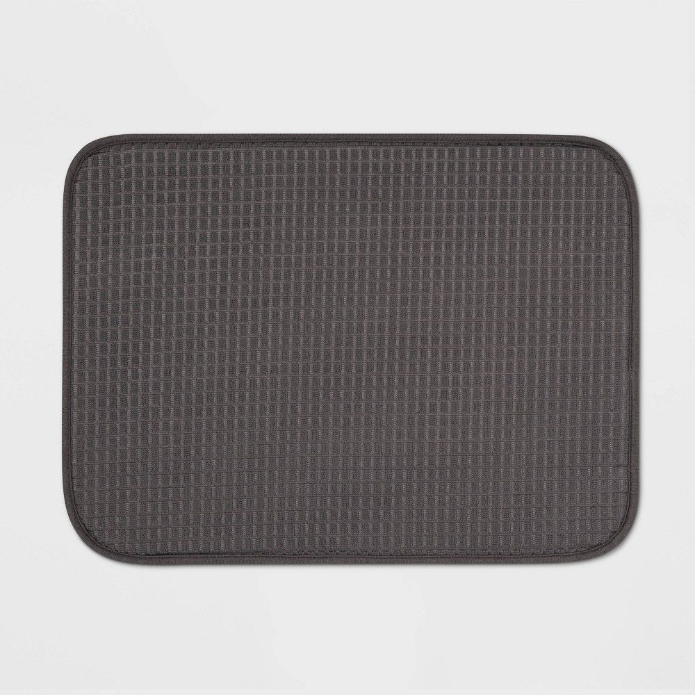 18"" x 24"" Drying Mat Gray - Made By Design | Target