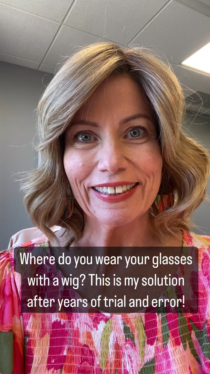 ✨Where do you put your glasses when you wear a wig? 🤓🤷🏼‍♀️✨

That’s a question I get on a regular basis, and it’s one that took me a while to find what works best for me, so I thought I’d share what works best for me.

The most secure and also most comfortable comfortable spot for me is to place the arms of my glasses between my wig grip and my wig. They are secure there, but not nearly as tight as they would be under the wig grip too. And with a little practice, you can do it completely by feel alone! 🙌🏻🤓❤️

I’m wearing my new @raquelwelchwigs Director’s Pick today in the color SS 14/25, which is Shaded Honey Ginger. This new style is so pretty, and the color is now my absolute favorite blonde from Raquel Welch! It’s the perfect warm blonde that goes so well with my color palette and makes me look my best! 🙌🏻😍❤️

This one has the new LuxLite Cap, which features a revolutionary design technique of smooth transitions for lightweight comfort and the luxurious, lower-density effect of hair that falls beautifully and moves freely. I wore it outside for my walk today and it really does move like human hair in the breeze. It is SO comfortable with its 100% hand-tied base!

Note:  I was gifted Director’s Pick from @thewigcompany in exchange for creative content. And you can get your first purchase for 30% off with my CHERYL30 code at @thewigcompany! 😍💜🙌🏻🤗

Follow me!!
Instagram:  @wiggy_mom42
Facebook:  @wiggymom42
TikTok:  @wiggy.mom42
YouTube: @WiggyMom42

Shop my LTK:  @WiggyMom42 for my all my wigs and clothes! 

#alopeciaawareness #alopeciaacceptance #baldisbeautiful #wigwearing #wiglife #wigsister #wigwearingcommunity #wigs #wigsforwomenshairloss #hairloss #hairlosscommunity #androgeneticalopecia #syntheticwigs #hairoftheday #helperhair #wigjourney #wighelp #wigvibes #wiglife #wearthehair #hairlosssupport #wigoftheday #zennioptical #justgotmyzennis #thewigcompany #raquelwelchwigs #raquelwelch #springcolors #springcolorpalette #carolbrailey 


#LTKStyleTip #LTKOver40 #LTKBeauty