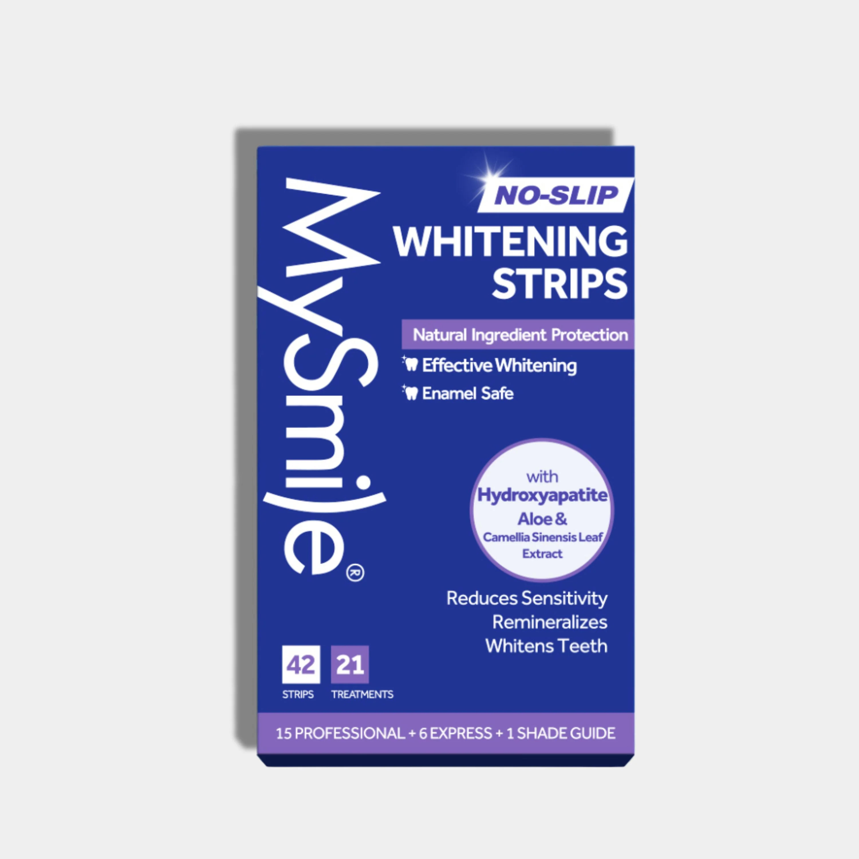 MySmile Teeth Whitening Strips with Natural Ingredients | MySmile Oral Care