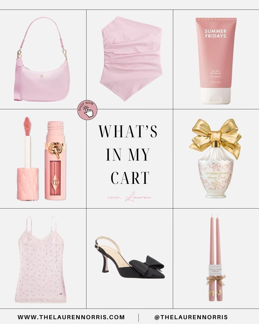 From LoveShackFancy perfume to a Lululemon purse, these are the products that are in my cart this week! 💐💕

#LTKFindsUnder100 #LTKdayinmylife #LTKBeauty