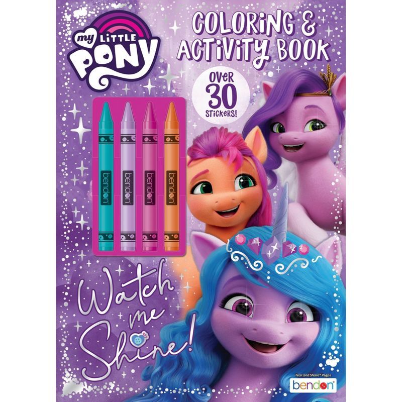 My Little Pony Movie 2 Coloring Book with Crayons | Target