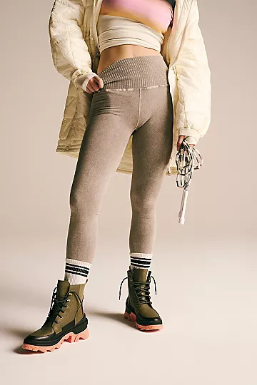 High-Rise 7/8 Length Good Karma Leggings | Free People (Global - UK&FR Excluded)