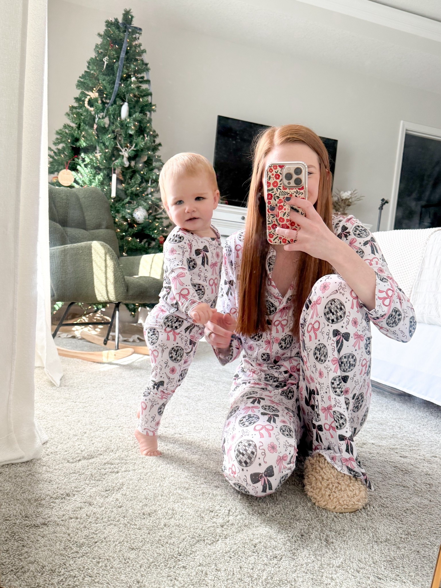 Mommy and me matching bamboo pjs for New Years from Dream Big Little Co! #ad 


#LTKmomlife #LTKBaby #LTKKids