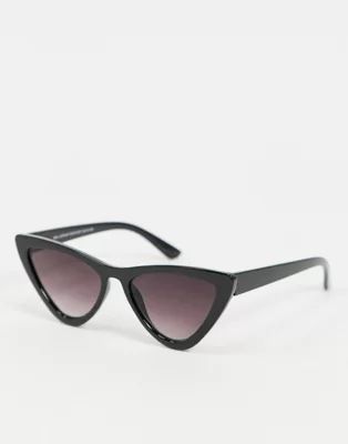 New Look cateye sunglasses in black | ASOS US