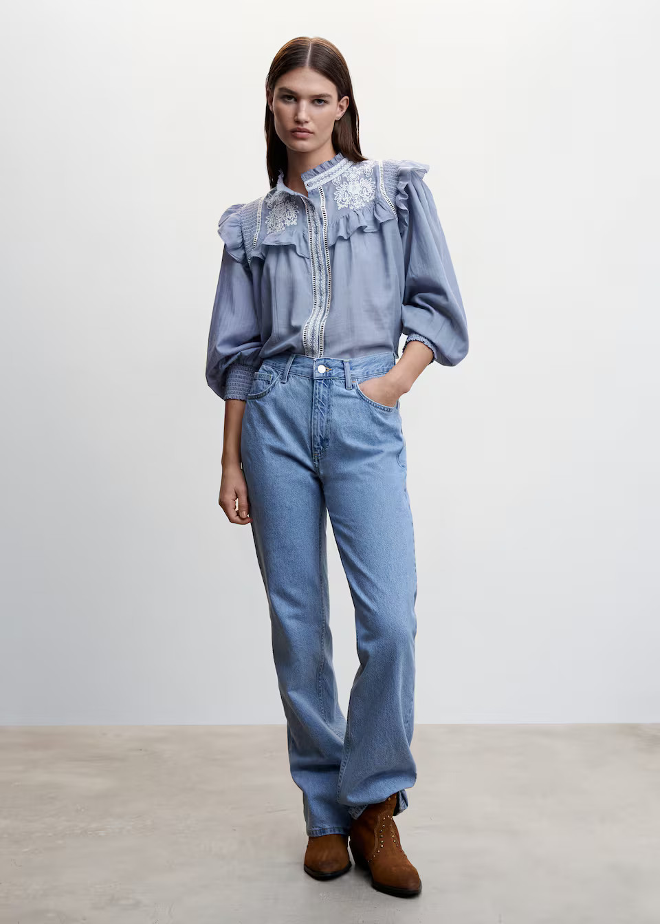 Shirts for Women 2023 | Mango USA | MANGO (US)