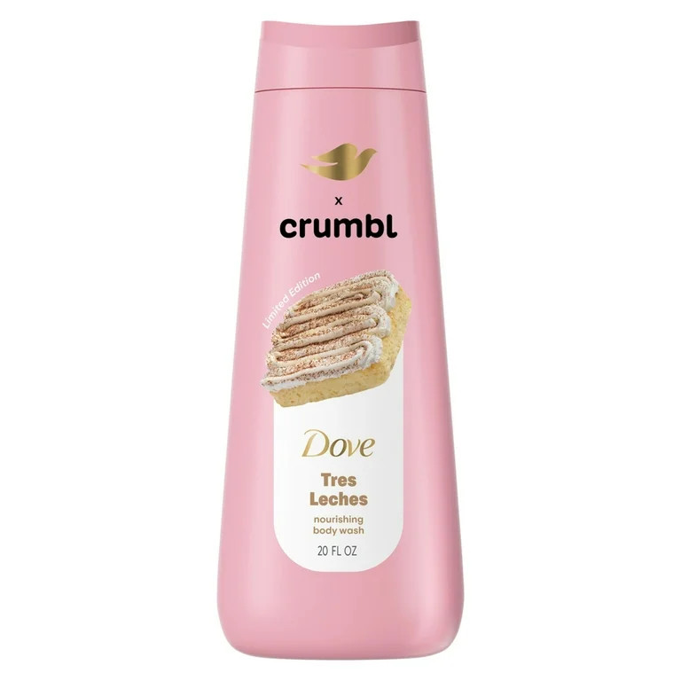Dove x Crumbl Tres Leches Limited Edition Body Wash, 20 fl oz | Walmart (US)