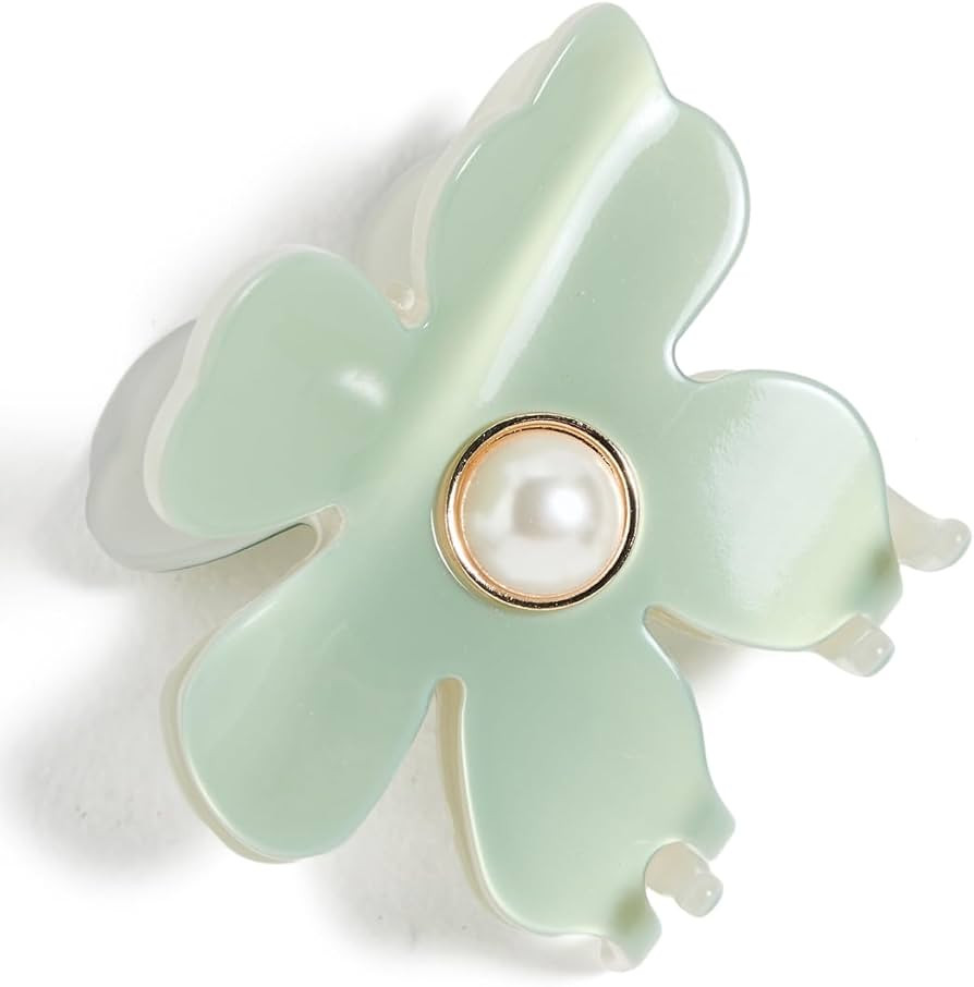 Lele Sadoughi Women's Lily Claw Clip, Sage, Green, 1 Count | Amazon (US)