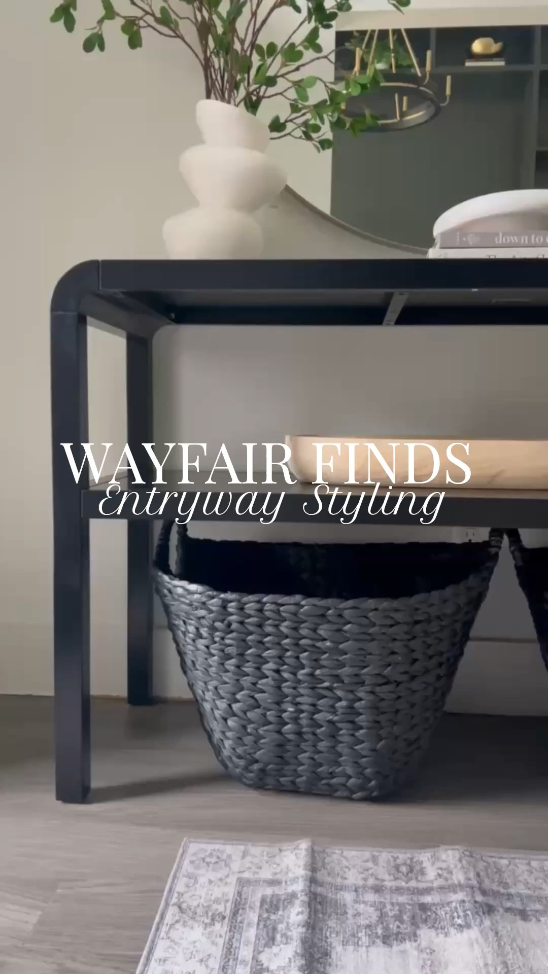 #Ad Your entryway sets the tone for your entire home… so let’s make it count ✨
I styled this console with Wayfair pieces that feel elevated, lived-in, and inviting — because the little details truly make the biggest impact.

Everything is linked on my LTK 🤍

#WayfairPartner #wishyouwerehere #outdoor #Wayfair @Wayfair 

#LTKSaleAlert #LTKHome