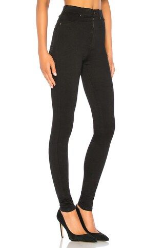 Dr. Denim High Waist Solitaire Jean in Black from Revolve.com | Revolve Clothing (Global)