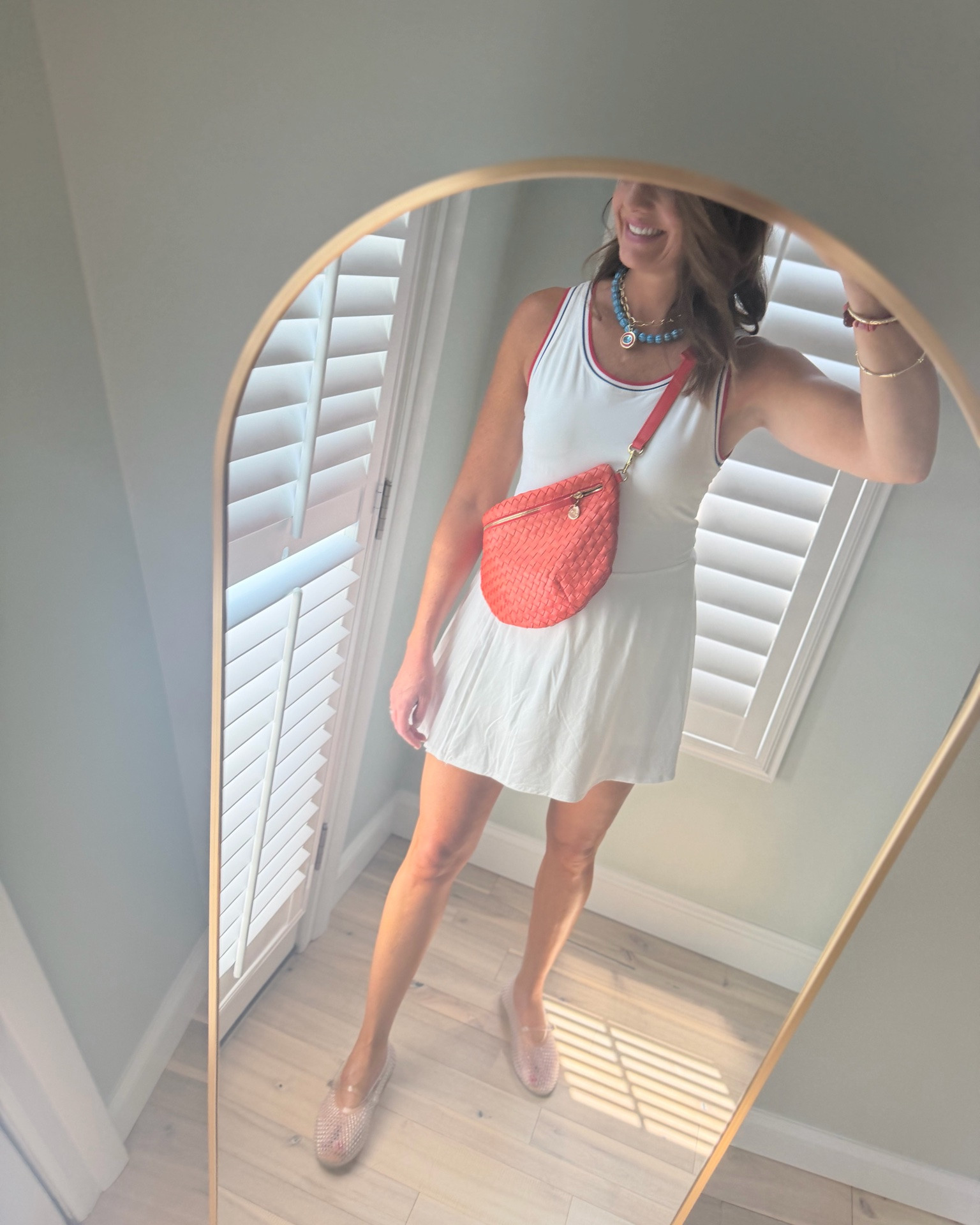 Such a great tennis dress for less!!! Love the fit! I’m wearing a small and it has built in shorts. Happy Fourth!! I’m keeping it simple in this heat!!

#LTKdayinmylife #LTKgrwm #LTKootd