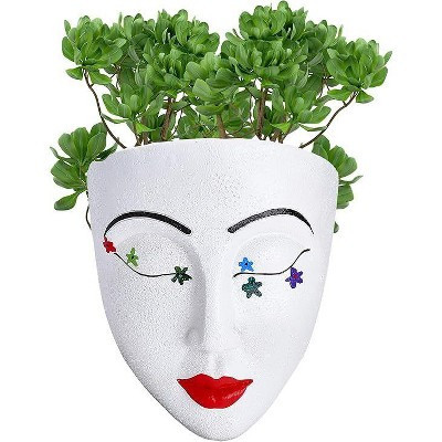 Window Garden Face Planters, White | Target