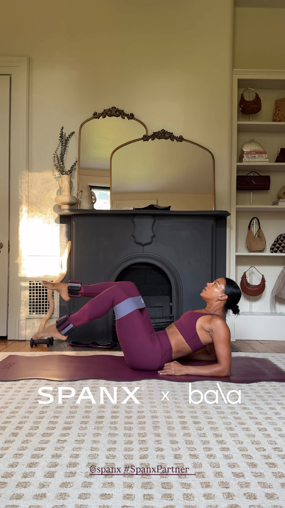 @spanx x bala teamed up for the prettiest collab! New fall colors in the SPANXsmooth OnForm (buttery soft lightweight activewear for low impact workouts) paired with matching bala equipment?? Yes, please! I went true to size! #SpanxPartner Use code ANNAGXSPANX for 15% off your first purchase and free shipping!

#LTKActive #LTKFindsUnder100 #LTKOver40