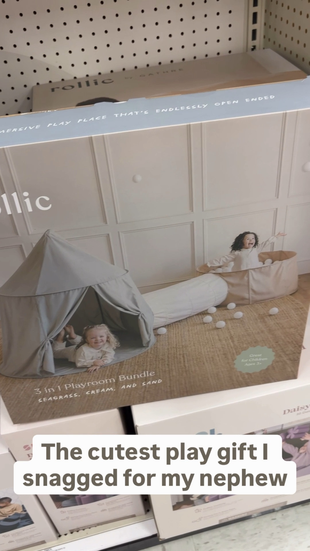 Just snagged this adorable play set for my nephew for Christmas! I think he will love playing in it with his friends 🥹 Such a cute gift for the toddlers on your Christmas list!

#toddlergift #kidsgifts #babygifts #playgift #fungift

#LTKKids #LTKGiftGuide #LTKHoliday