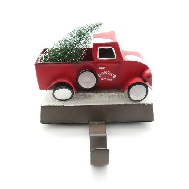 HOLIDAY TIME TRUCK STOCKING HOLDER, RED | Walmart (US)