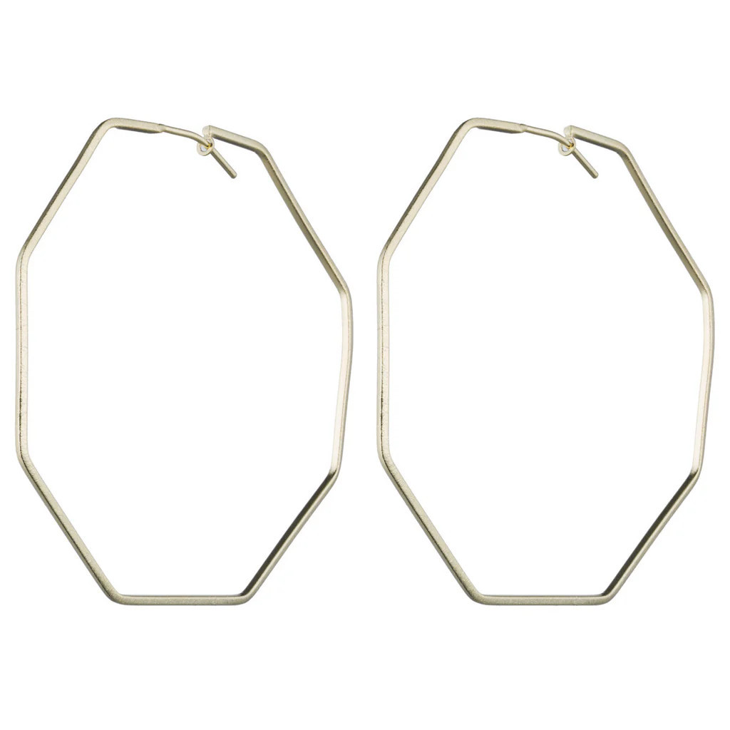 Amber Eternity Hoops | Sheila Fajl