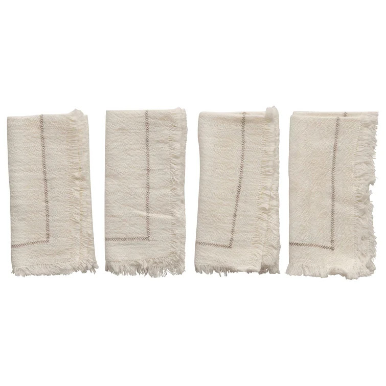 18" Cotton Napkin (Set of 4) | Wayfair North America