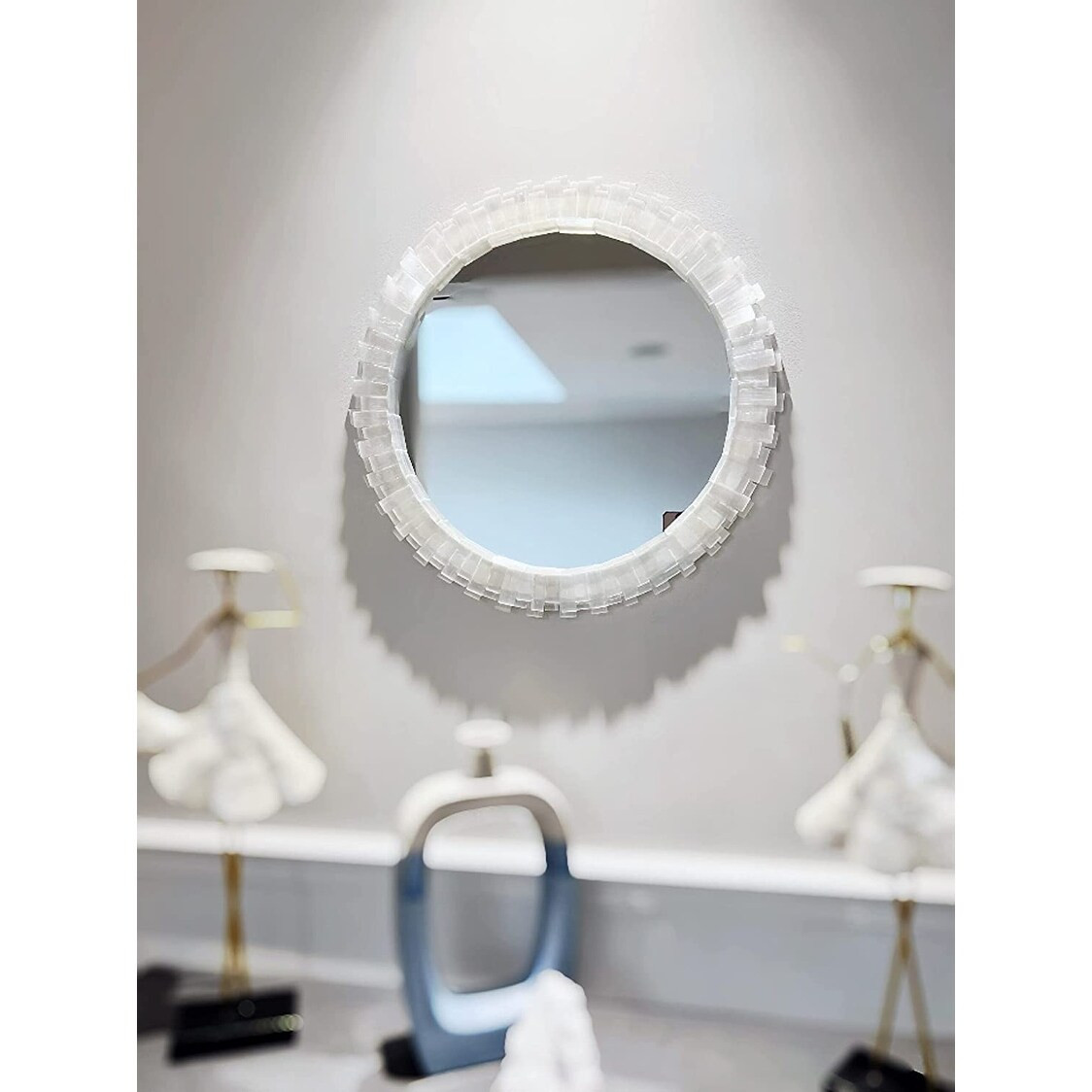 Crystal Round Starburst Mirror | Bed Bath & Beyond