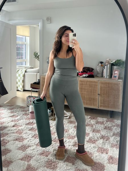 If you’re looking for good workout outfits, I’m obsessed with the CRZ yoga brand from Amazon! Pro tip, if you just buy two pieces together, they look like a matching set! True to size, M. Great for Pilates, yoga, lifting, etc 

#LTKfitness #LTKsalealert #LTKfindsunder50