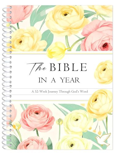 The Bible Study Guide for One Year: A 52-week Bible for Women, Spiral Journal Study Plan for Beginners Women (A4 8.27 * 11.2 Inch) | Amazon (US)