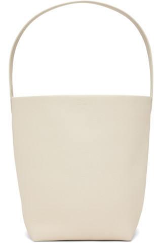 The Row - 오프 화이트 미디엄 파크 토트백 | SSENSE