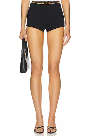 superdown Reese Hot Shorts in Black from Revolve.com | Revolve Clothing (Global)
