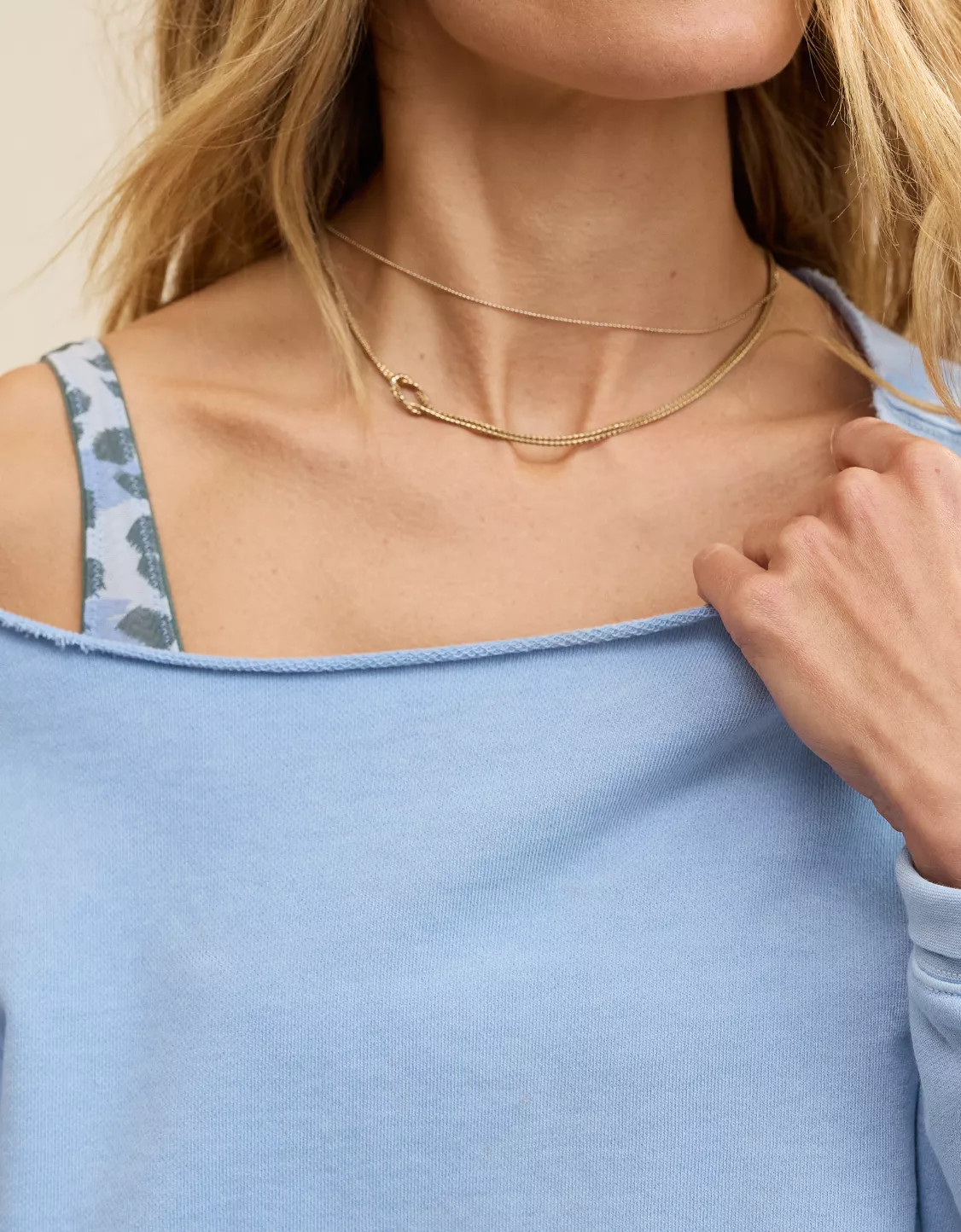 Aerie Alumni Off The Shoulder Sweatshirt | Aerie