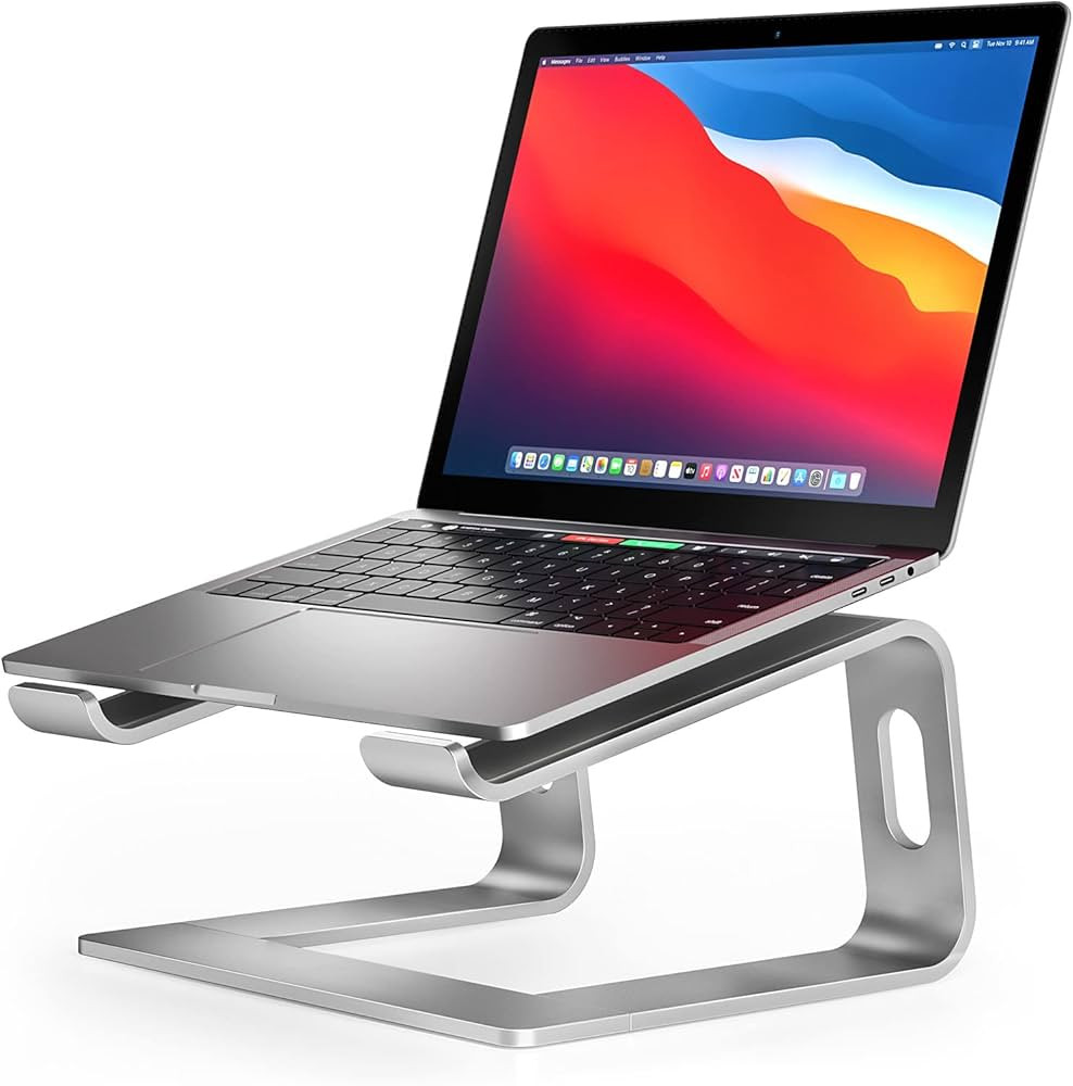 Nulaxy Laptop Stand, Ergonomic Aluminum Laptop Computer Stand, Detachable Laptop Riser Notebook H... | Amazon (US)