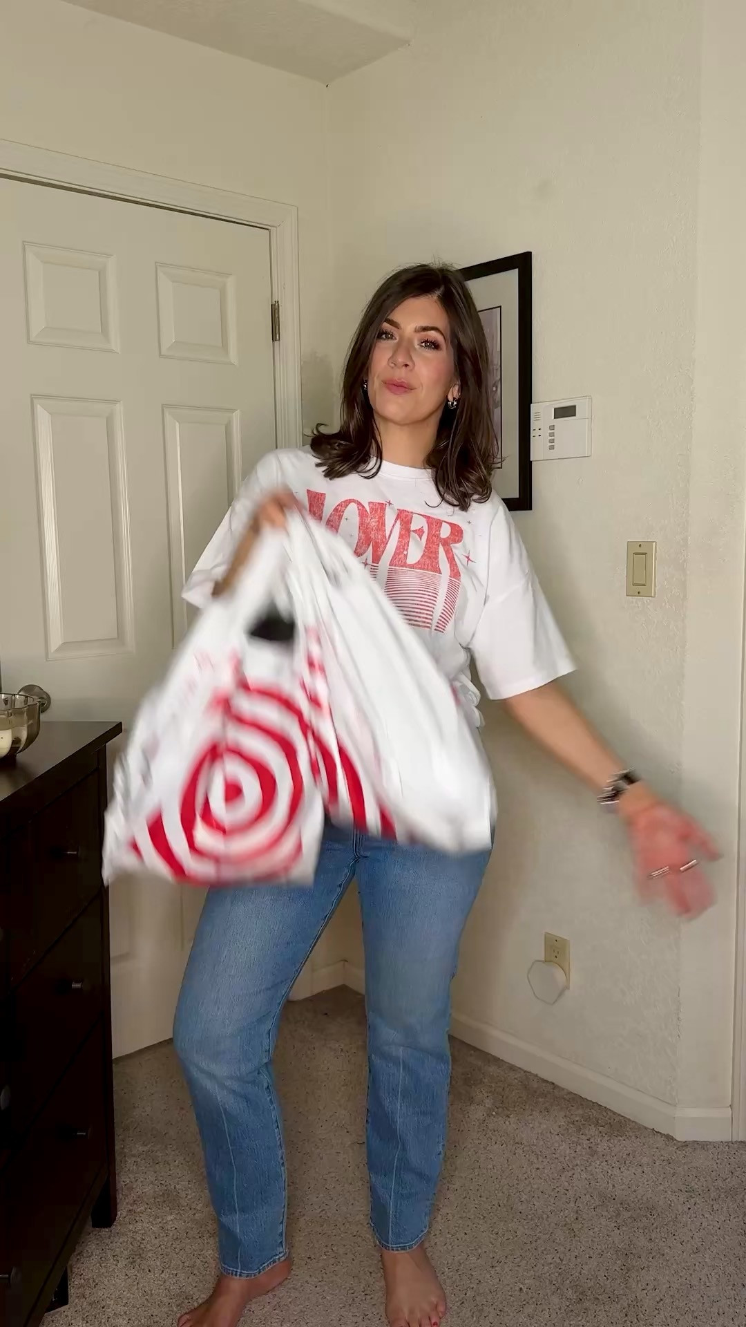 Target Tuesday try in! A ton of work finds like wide leg pants, sweaters, slip skirts and dresses, some valentines looks, and some winter to spring outfits!

Sizing:
Blue Mock neck - medium
Blue slip skirt- medium
Wide leg pants- medium
Off the shoulder sweater-medium
Red cardigan- small (runs very wide)
Quarter zip- medium 
Overalls-10
Body suit-medium
Pinstripe dress-meodum
Love sweater - medium
Lover tee- xs (runs huge)
One shoulder bodysuit- medium
Black sweater dress-medium
Striped cardi dress-medium 

#LTKMidsize #LTKWorkwear #LTKFindsUnder50