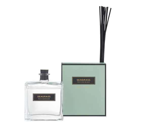 Square Reed Diffuser, Seagrass - 9.75 oz. | Pottery Barn (US)
