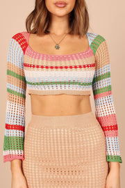 Harper Crochet Two Piece Set - Multi | Petal & Pup (US)