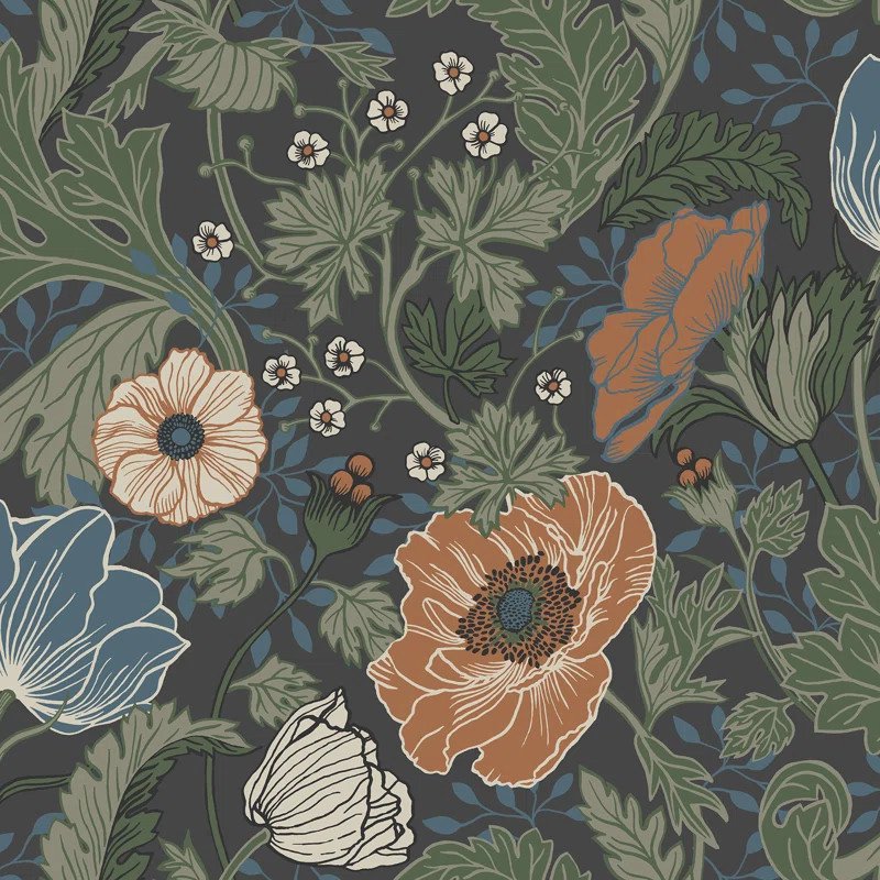 Ashay Floral Roll | Wayfair North America