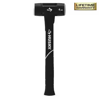 Husky 4 lb. Engineer Hammer with 14 in. Fiberglass Handle HD-SF4LB - The Home Depot | The Home Depot