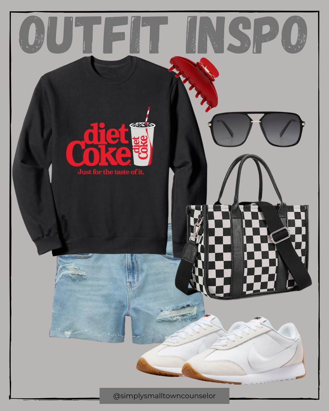 Casual summer outfit inspo for all the diet coke lovers out there! 

 #LTKSaleAlert #LTKFindsUnder50 #LTKStyleTip