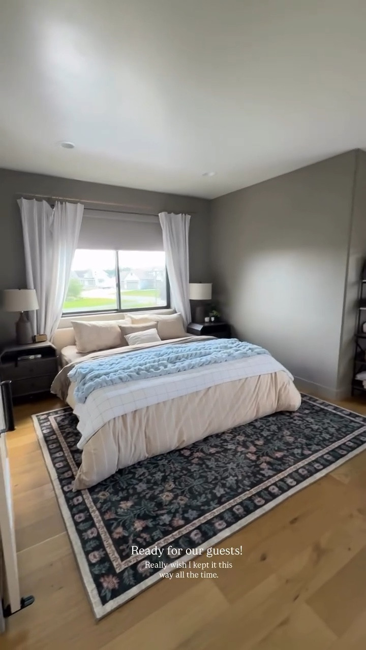 Ready for our guests! Really wish I kept it this way all the time.