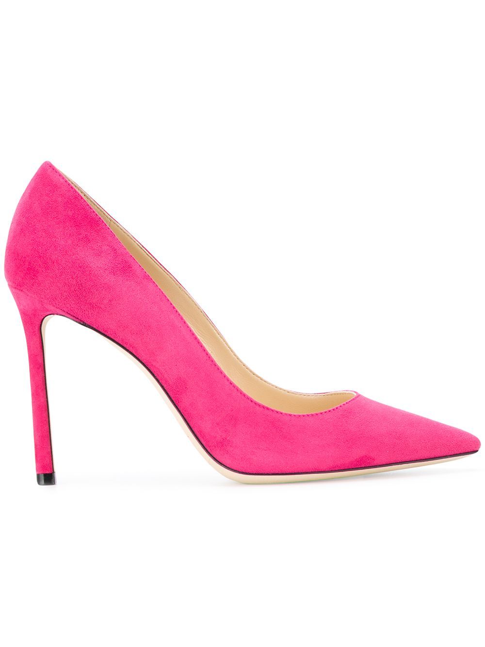 Jimmy Choo Romy 100 pumps - Pink & Purple | FarFetch US