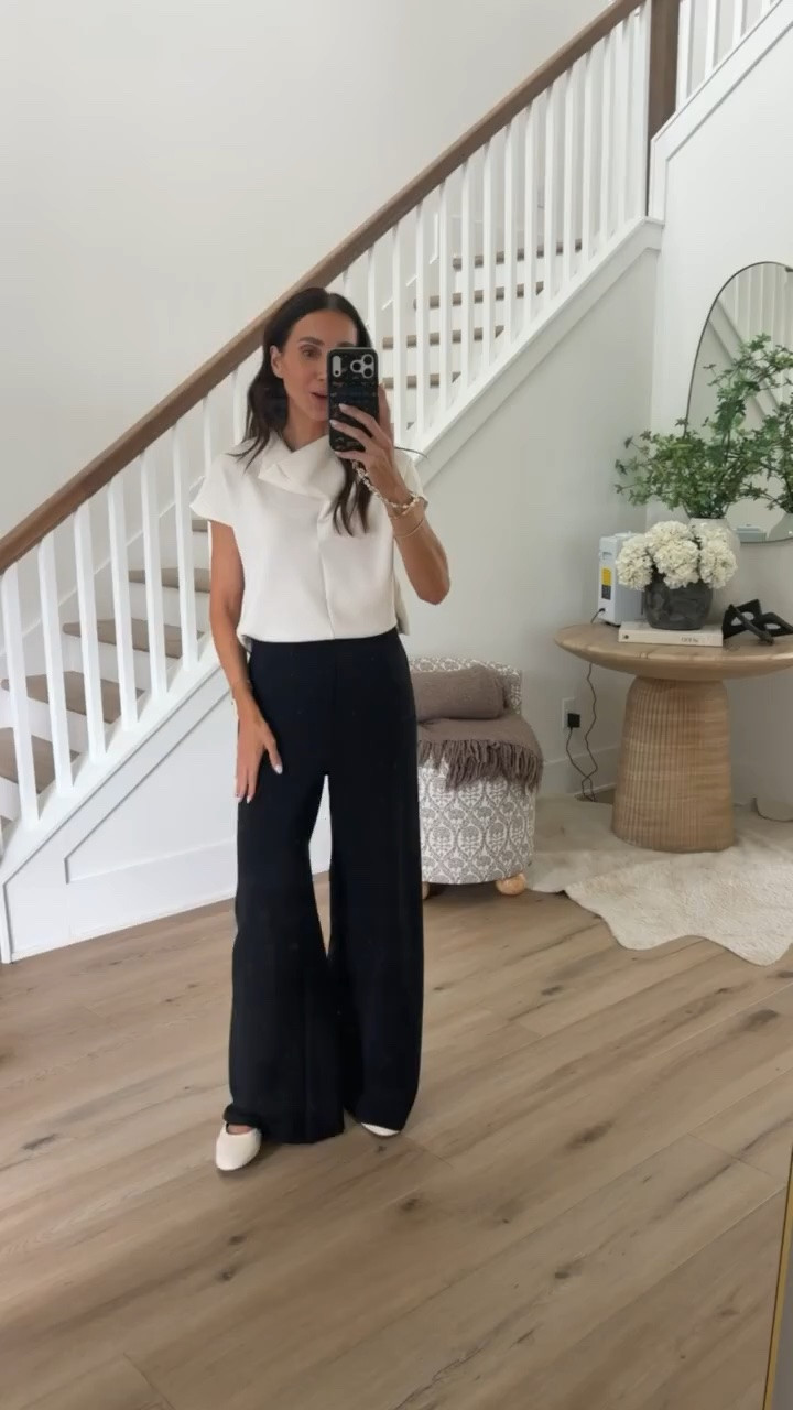 This jumpsuit gives you that polished black and white look without having to think about separates. The wide leg fit is so flattering, and it works just as well for the office as it does for dinner or an event.

black and white jumpsuit, wide leg jumpsuit, women’s jumpsuit, workwear outfit, dinner outfit, fall outfit, elegant jumpsuit, one piece outfit, wide leg pants, elevated fall style, annabrstyle

#LTKootd #LTKSeasonal #LTKOver40