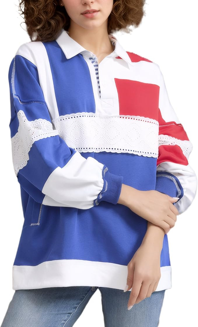 Kedera Women Hoodies Collared Sweatshirts Long Sleeve Polo Shirt Fall Outfits 2024 Winter Fashion... | Amazon (US)