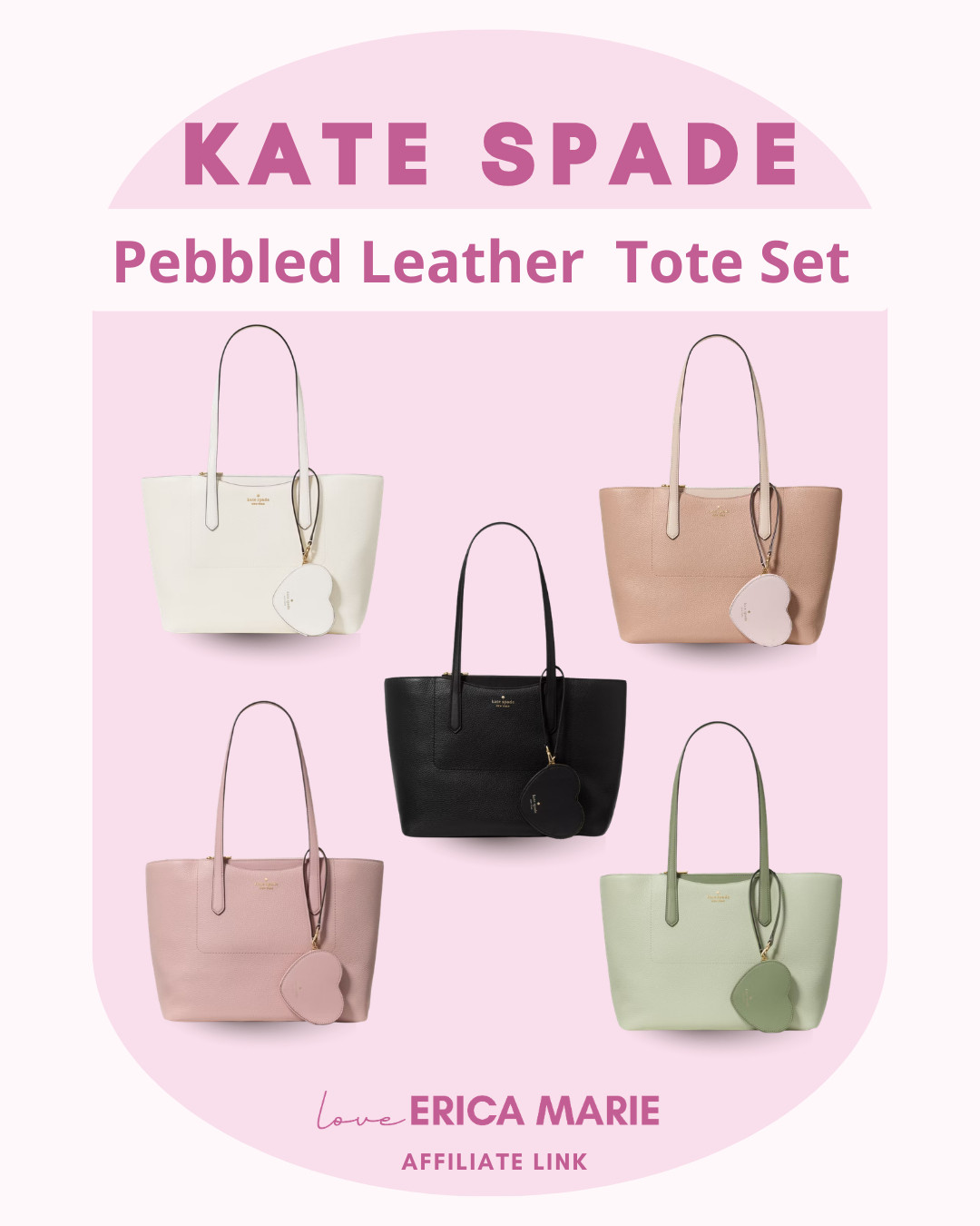 This Kate Spade pebbled leather set is practical, chic, and easy to use daily. The 70% off makes it feel like a really good moment to grab one. 

 #LTKSpringSale #LTKSaleAlert #LTKTravel