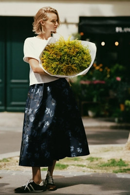 The Corey Short-Sleeve Boxy Tee by Maeve | Anthropologie (US)