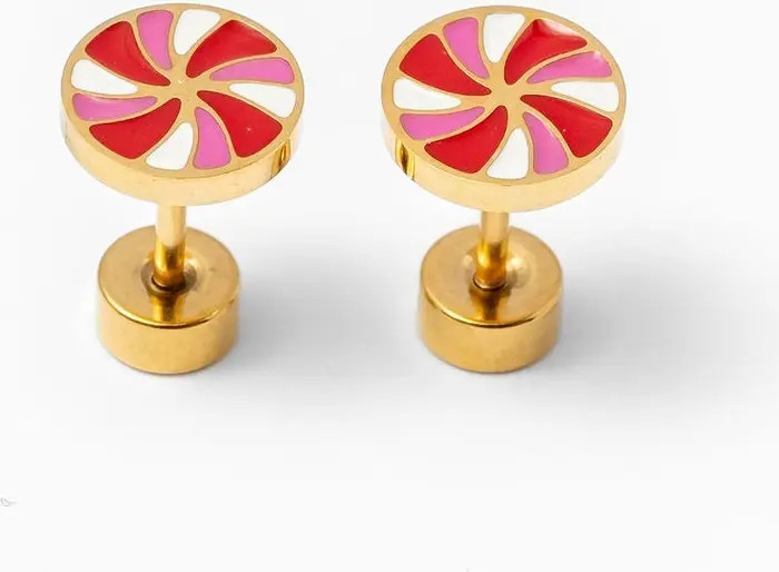 Pip Pop Peppermint Stud Earrings | Nordstrom | Nordstrom