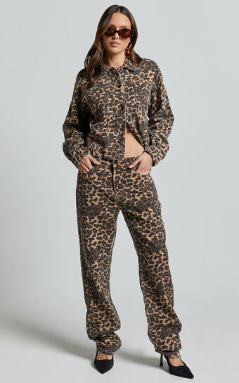 Lioness - Carmela Jacket in Leopard | Showpo (ANZ)