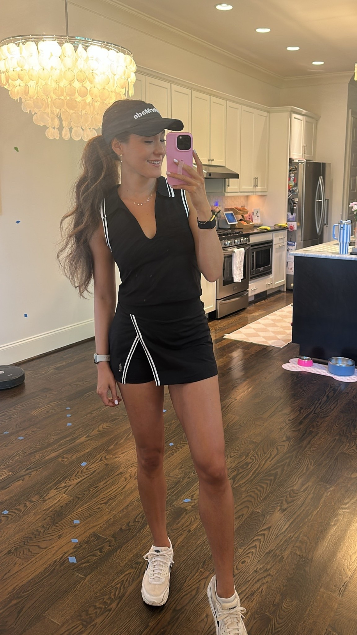 Golf look
Tennis look
