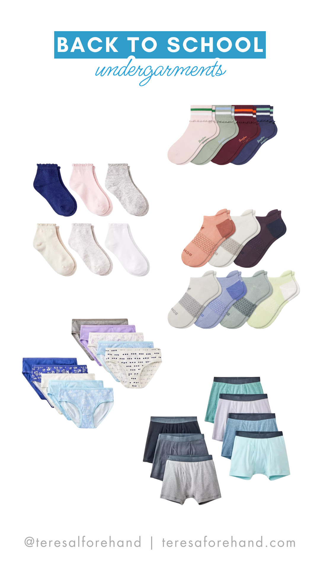 Don't forget to stock up on undergarments! 

 #LTKSeasonal #LTKFamily