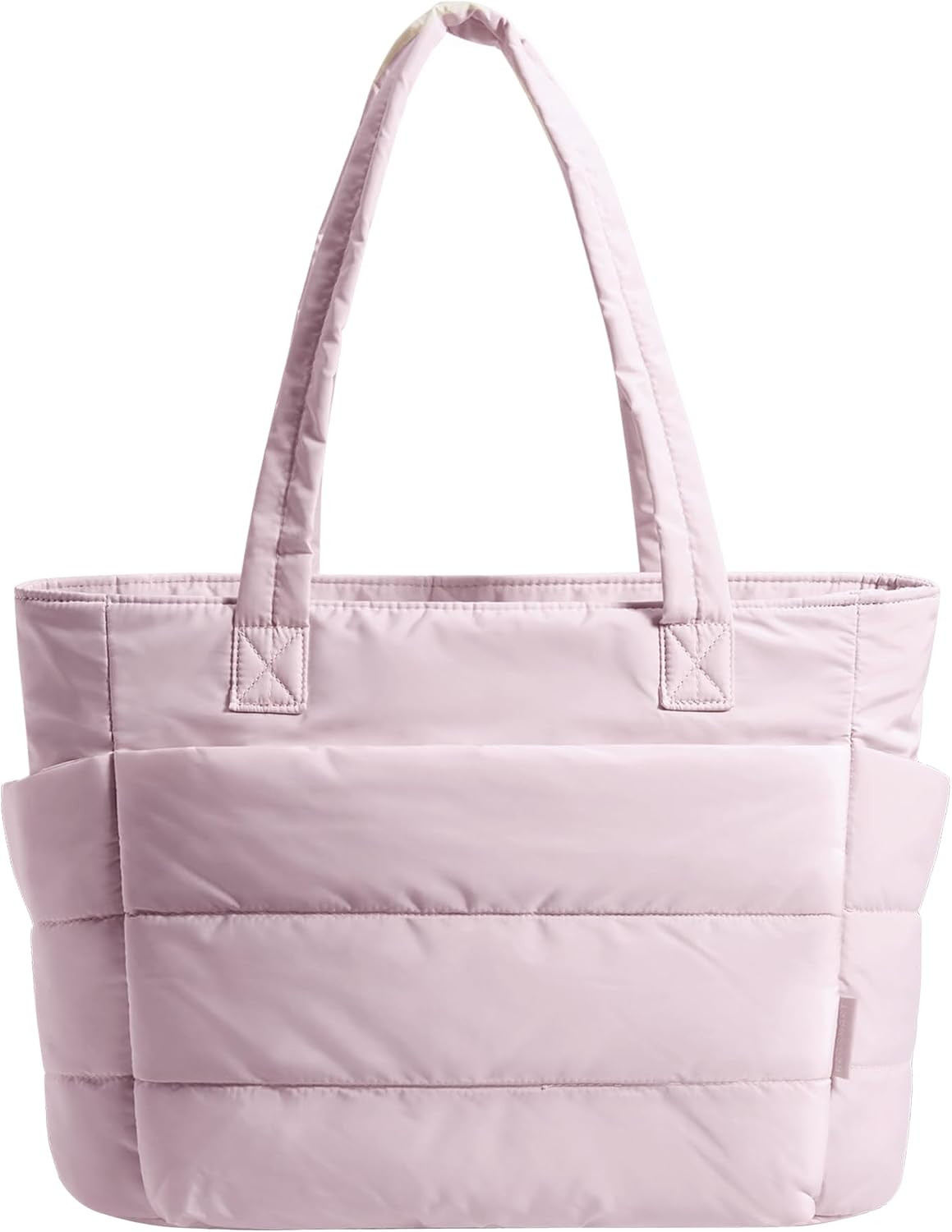 BAGSMART Puffy Tote Bag for Women, Lightweight Work Tote Handbag | Amazon (US)